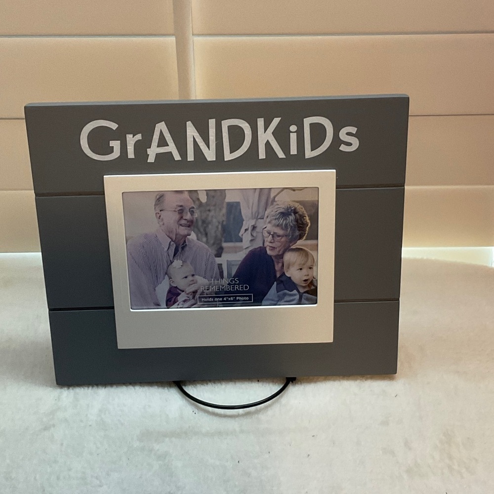 Things Remembered Gray Grandkids Picture Frame